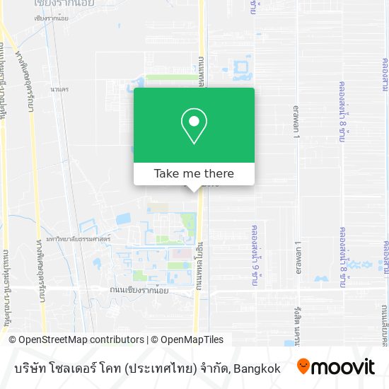 บริษัท โซลเดอร์ โคท (ประเทศไทย) จำกัด map