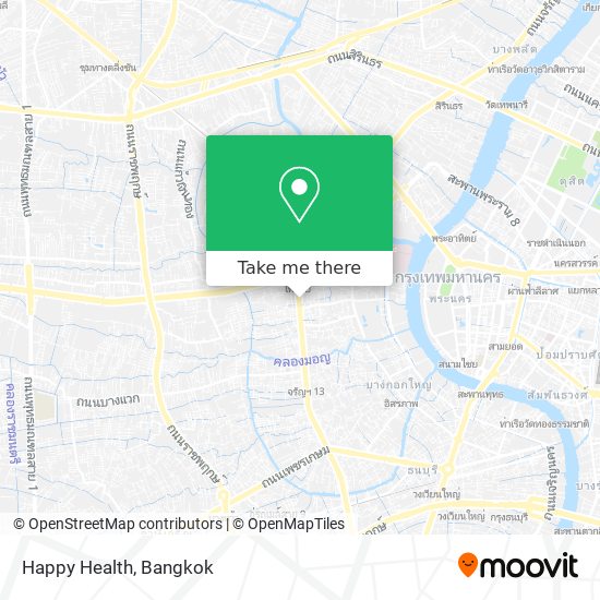 Happy Health map