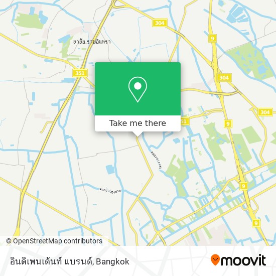 อินดิเพนเด้นท์ แบรนด์ map