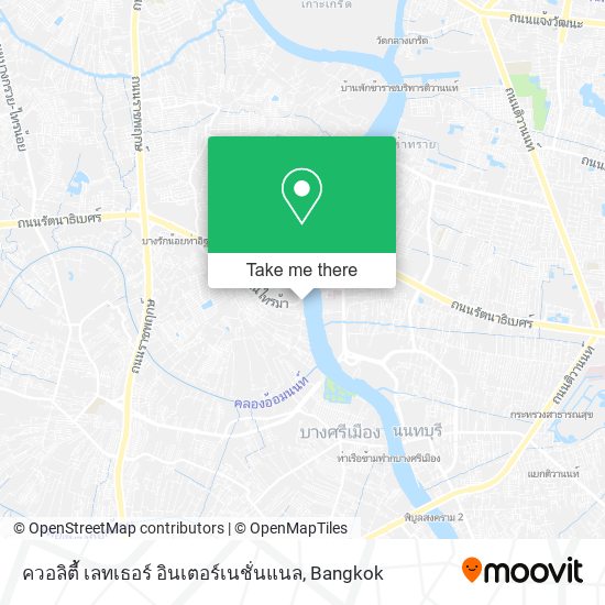 ควอลิตี้ เลทเธอร์ อินเตอร์เนชั่นแนล map