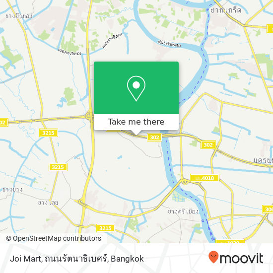 Joi Mart, ถนนรัตนาธิเบศร์ map