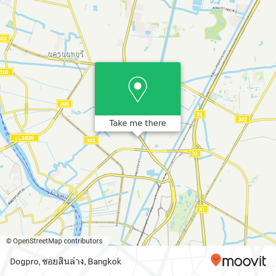 Dogpro, ซอยสินล่าง map