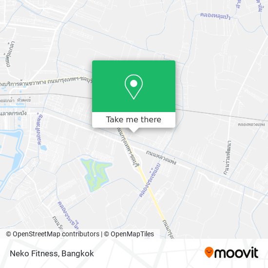 Neko Fitness map