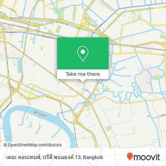 เดอะ คอนเทมพ์, ปรีดี พนมยงค์ 13 map