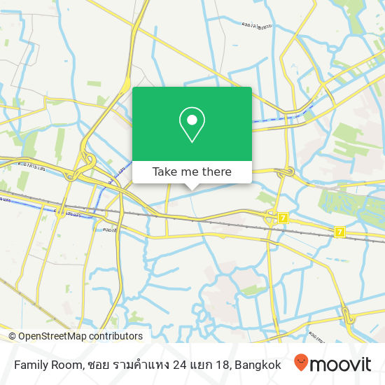 Family Room, ซอย รามคำแหง 24 แยก 18 map