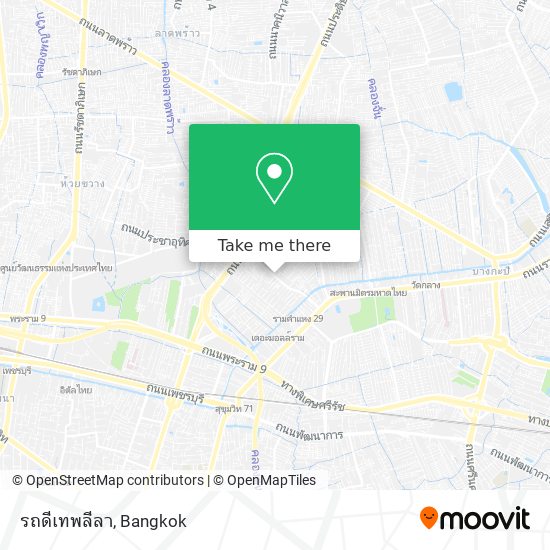 รถดีเทพลีลา map