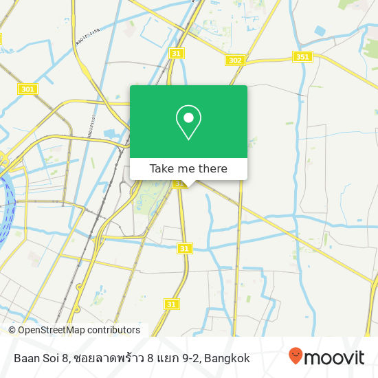 Baan Soi 8, ซอยลาดพร้าว 8 แยก 9-2 map