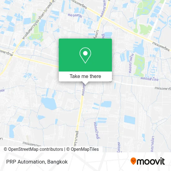 PRP Automation map