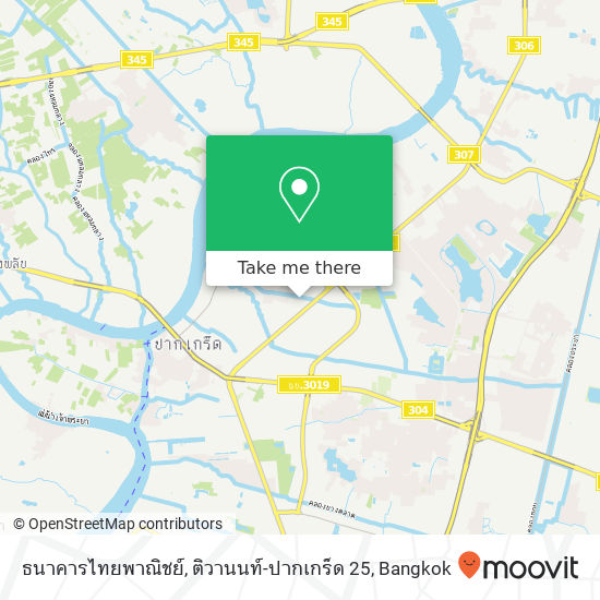 ธนาคารไทยพาณิชย์, ติวานนท์-ปากเกร็ด 25 map