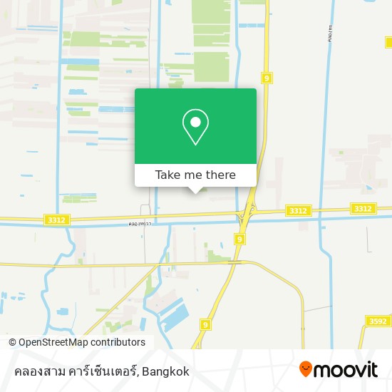 คลองสาม คาร์เซ็นเตอร์ map