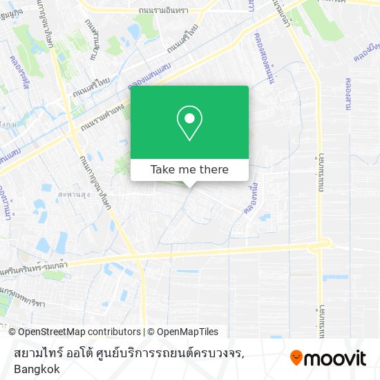 สยามไทร์ ออโต้ ศูนย์บริการรถยนต์ครบวงจร map