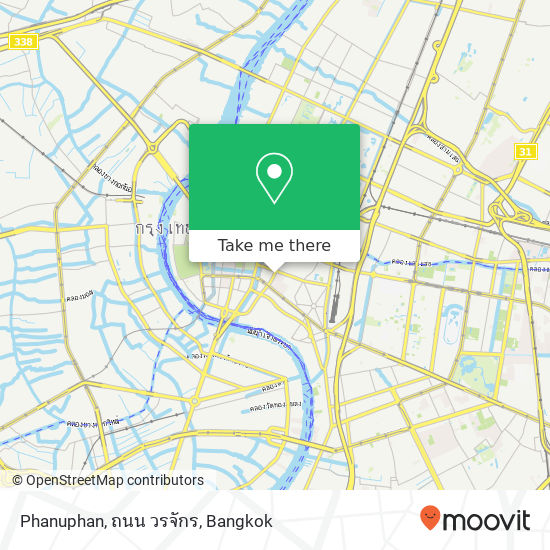 Phanuphan, ถนน วรจักร map