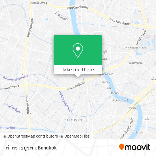 ท่าทรายบูรพา map