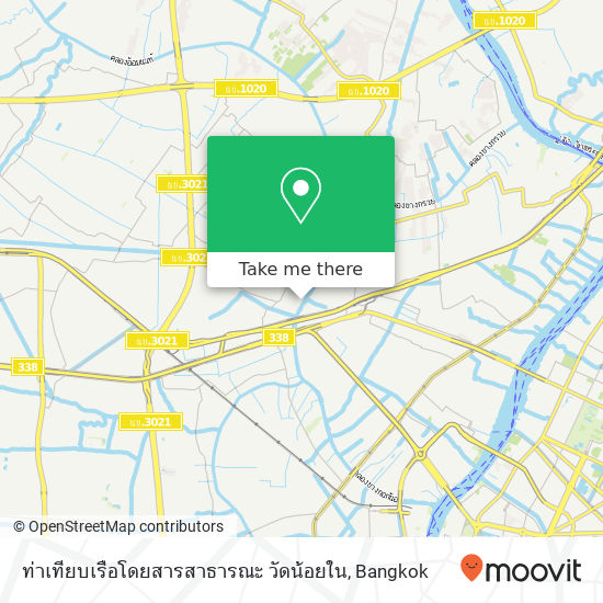 ท่าเทียบเรือโดยสารสาธารณะ วัดน้อยใน map