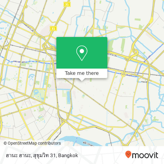 ฮานะ ฮานะ, สุขุมวิท 31 map