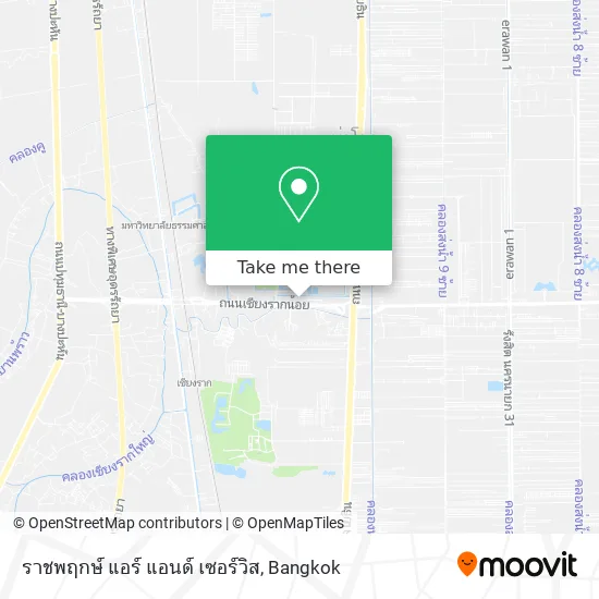 ราชพฤกษ์ แอร์ แอนด์ เซอร์วิส map