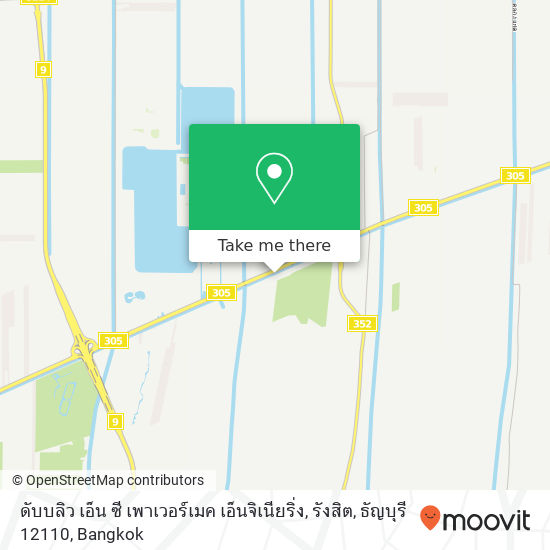 ดับบลิว เอ็น ซี เพาเวอร์เมค เอ็นจิเนียริ่ง, รังสิต, ธัญบุรี 12110 map