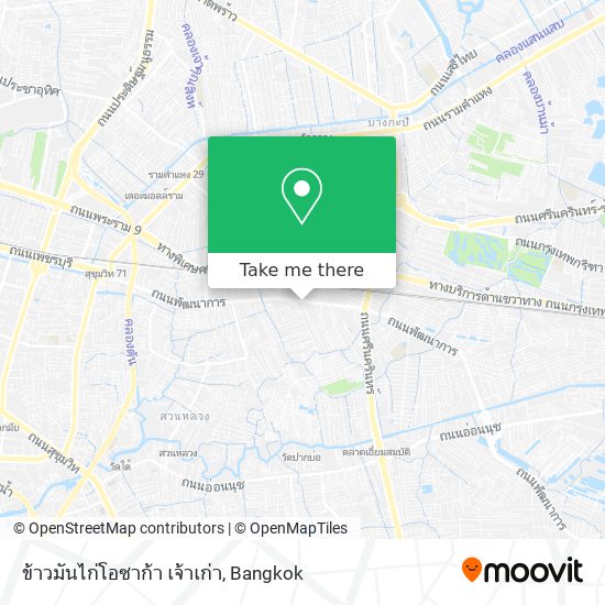 ข้าวมันไก่โอซาก้า เจ้าเก่า map