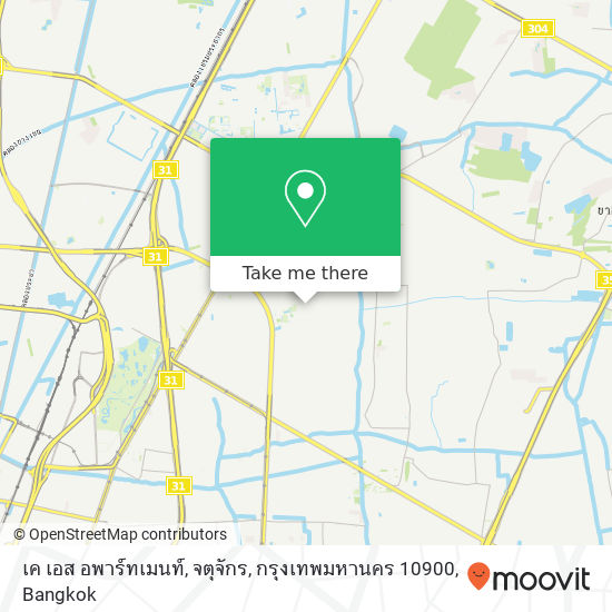 เค เอส อพาร์ทเมนท์, จตุจักร, กรุงเทพมหานคร 10900 map