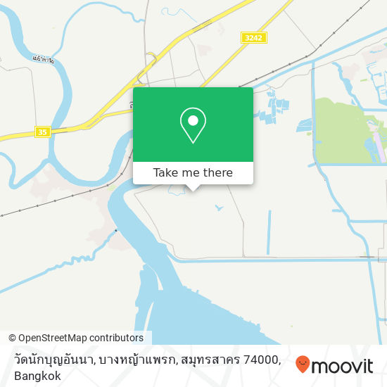 วัดนักบุญอันนา, บางหญ้าแพรก, สมุทรสาคร 74000 map