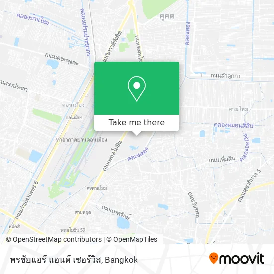 พรชัยแอร์ แอนด์ เซอร์วิส map