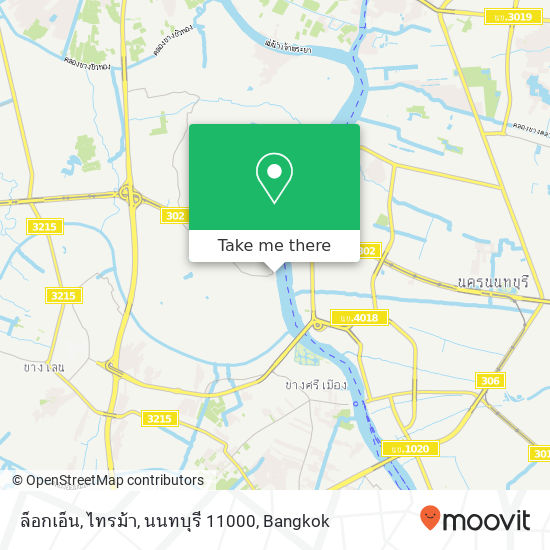 ล็อกเอ็น, ไทรม้า, นนทบุรี 11000 map