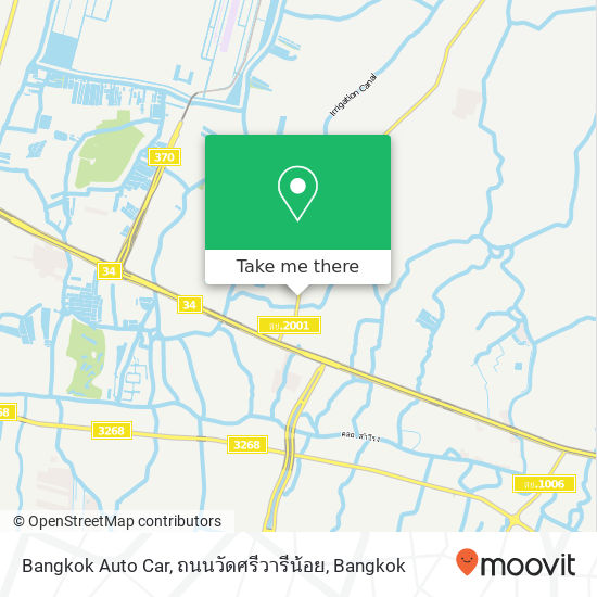 Bangkok Auto Car, ถนนวัดศรีวารีน้อย map