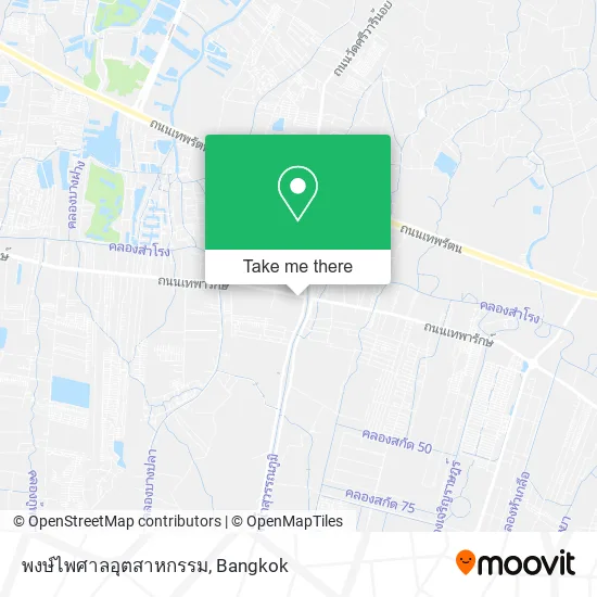 พงษ์ไพศาลอุตสาหกรรม map