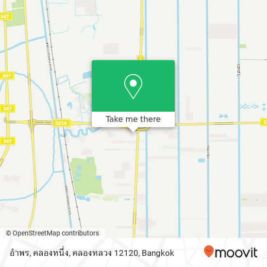 อำพร, คลองหนึ่ง, คลองหลวง 12120 map