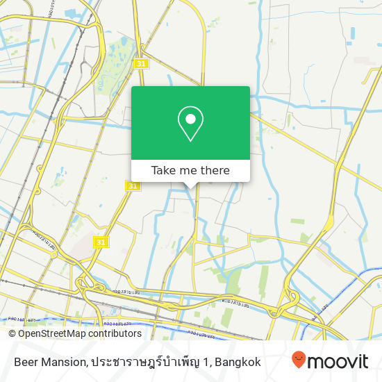 Beer Mansion, ประชาราษฎร์บำเพ็ญ 1 map