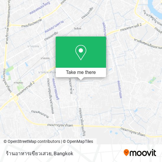 ร้านอาหารเขียวเสวย map