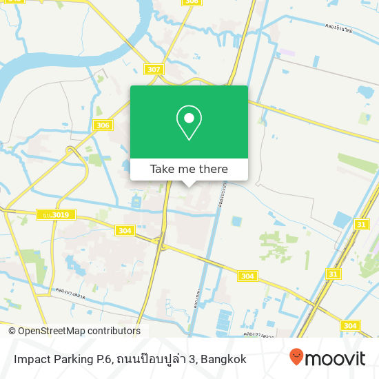 Impact Parking P.6, ถนนป๊อบปูล่า 3 map