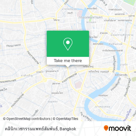 คลินิกเวชกรรมแพทย์สัมพันธ์ map