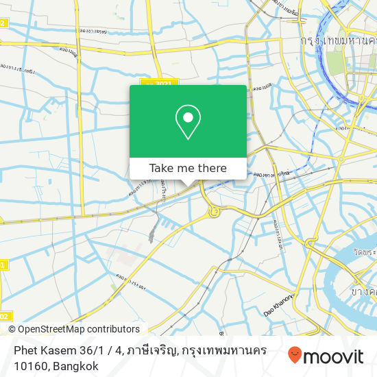 Phet Kasem 36 / 1 / 4, ภาษีเจริญ, กรุงเทพมหานคร 10160 map