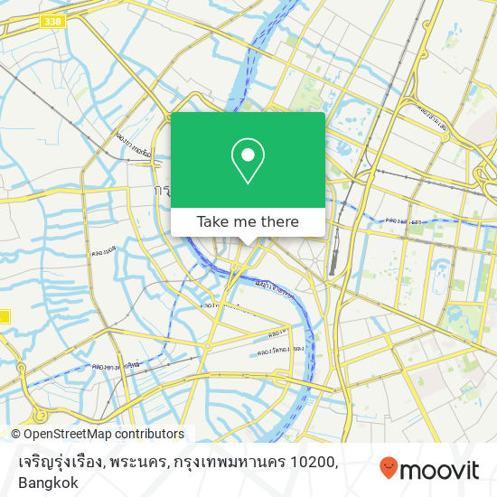 เจริญรุ่งเรือง, พระนคร, กรุงเทพมหานคร 10200 map