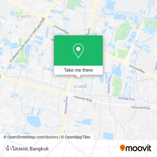 น้ำใสเพลส map