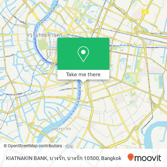 KIATNAKIN BANK, บางรัก, บางรัก 10500 map