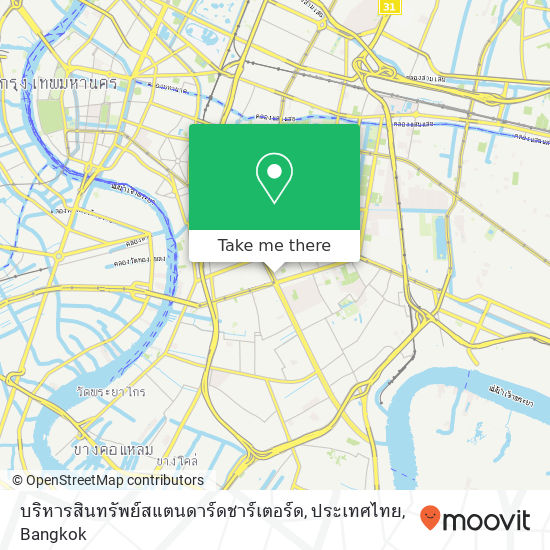 บริหารสินทรัพย์สแตนดาร์ดชาร์เตอร์ด, ประเทศไทย map