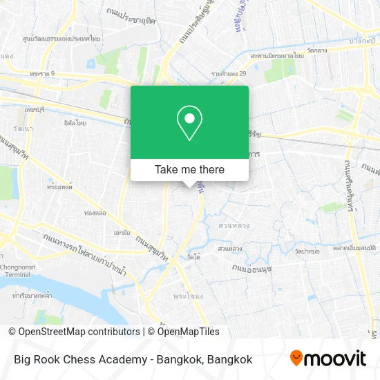 Big Rook Chess Academy - Bangkok map