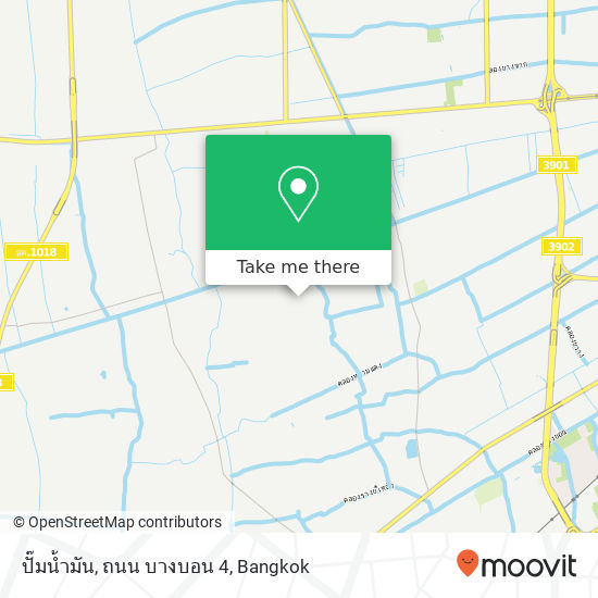 ปั๊มน้ำมัน, ถนน บางบอน 4 map