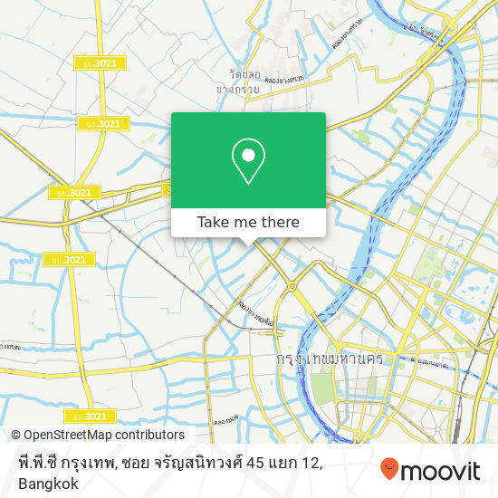 พี.พี.ซี กรุงเทพ, ซอย จรัญสนิทวงศ์ 45 แยก 12 map