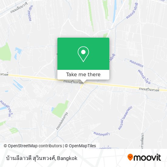 บ้านลีลาวดี สุวินทวงศ์ map