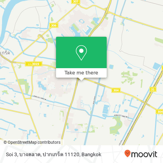 Soi 3, บางตลาด, ปากเกร็ด 11120 map