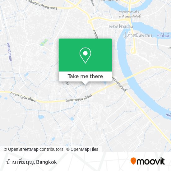 บ้านเพิ่มบุญ map