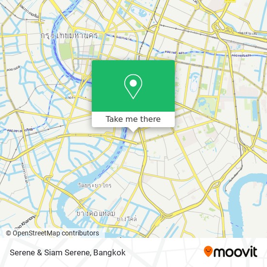 Serene & Siam Serene map