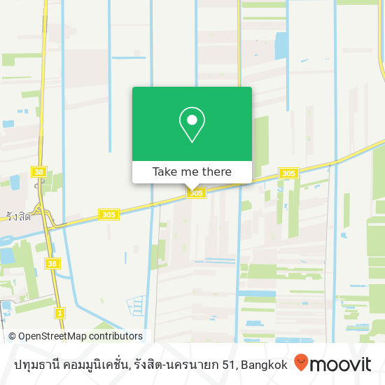 ปทุมธานี คอมมูนิเคชั่น, รังสิต-นครนายก 51 map