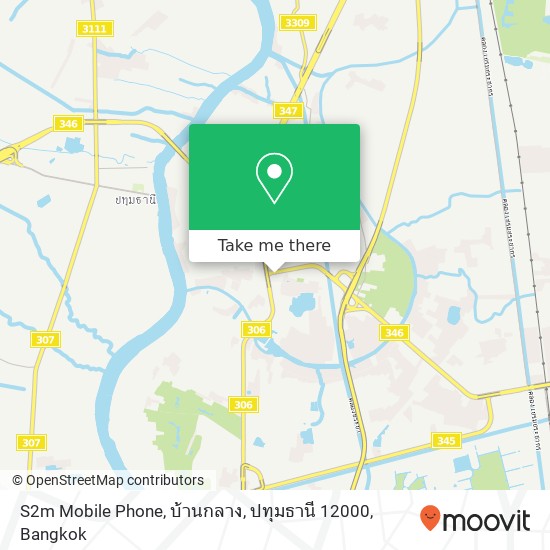 S2m Mobile Phone, บ้านกลาง, ปทุมธานี 12000 map