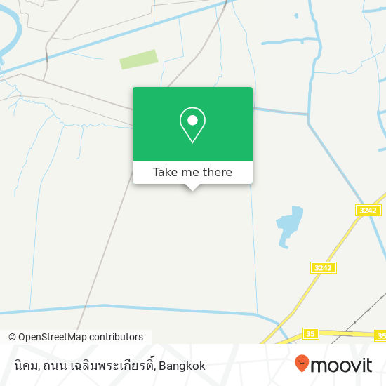 นิคม, ถนน เฉลิมพระเกียรติ์ map