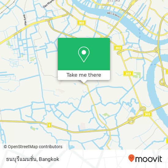 ธนบุรีแมนชั่น map