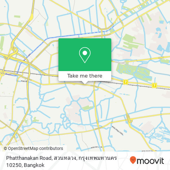 Phatthanakan Road, สวนหลวง, กรุงเทพมหานคร 10250 map
